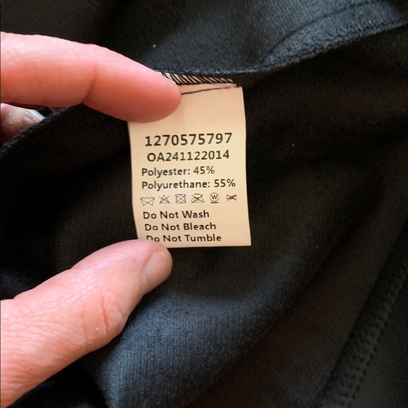 Commense Black Faux Leather Midi Dress - Picture 8 of 8